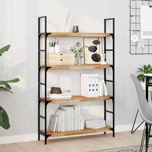 Viseče police 2 kosa 80x20x4cm oljni premaz trden akacijev les