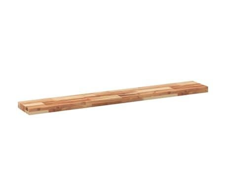 vidaXL &Eacute;tag&egrave;res flottantes 4 pcs 160x20x4 cm acacia massif &agrave; l'huile