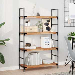 Viseče police 2 kosa 80x30x4cm oljni premaz trden akacijev les