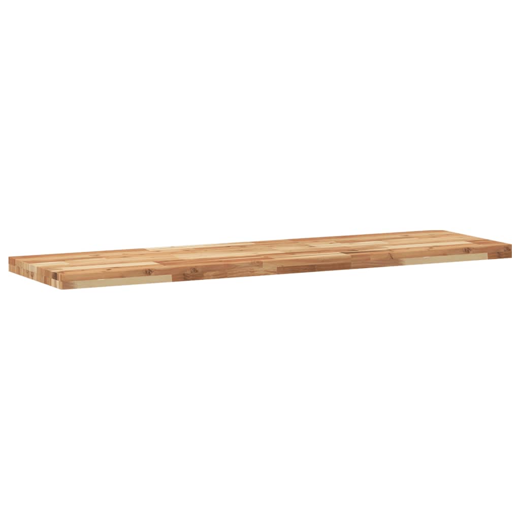 vidaXL Estante flotante 4 uds madera acacia acabado aceite 120x40x4 cm