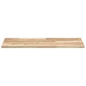 Koupelnová deska neošetřená 60x40x2 cm masivní akáciové dřevo - obrázek 4