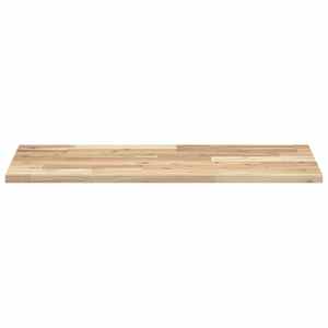 Koupelnová deska neošetřená 80x40x2 cm masivní akáciové dřevo - obrázek 3