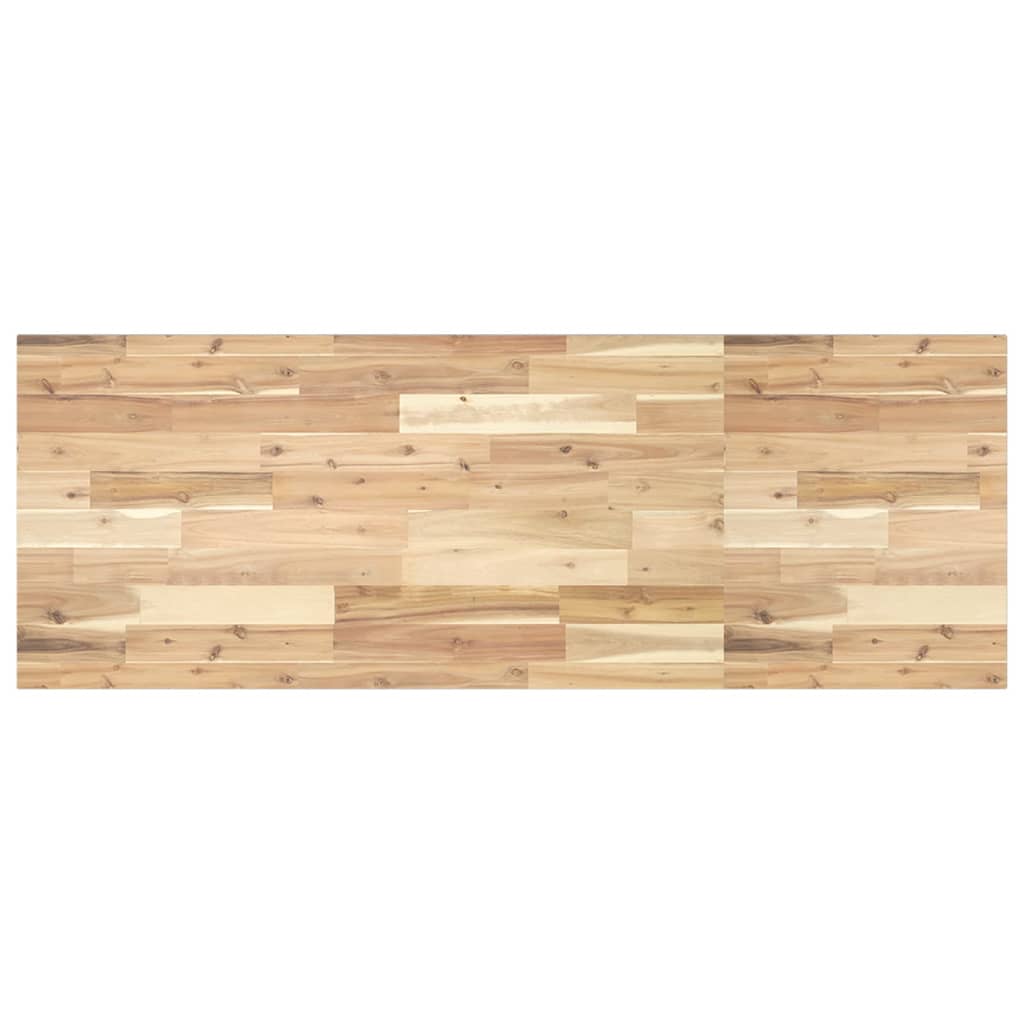 vidaXL Blat de baie netratat, 160x50x2 cm, lemn masiv de acacia