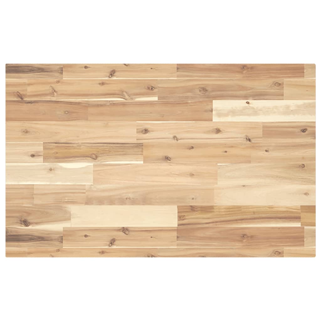 vidaXL Koupelnová deska neošetřená 120x50x4 cm masivní akáciové dřevo