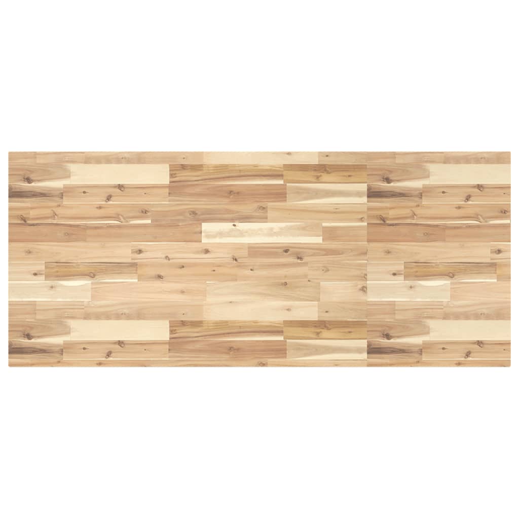 vidaXL Koupelnová deska neošetřená 140x60x4 cm masivní akáciové dřevo