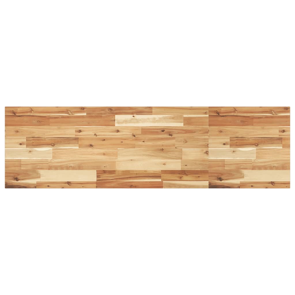 vidaXL Blat de baie finisaj cu ulei, 140x40x2 cm, lemn masiv de acacia
