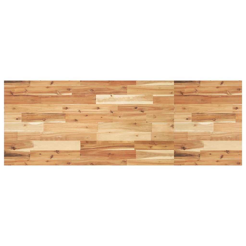 vidaXL Blat de baie finisaj cu ulei, 140x50x2 cm, lemn masiv de acacia