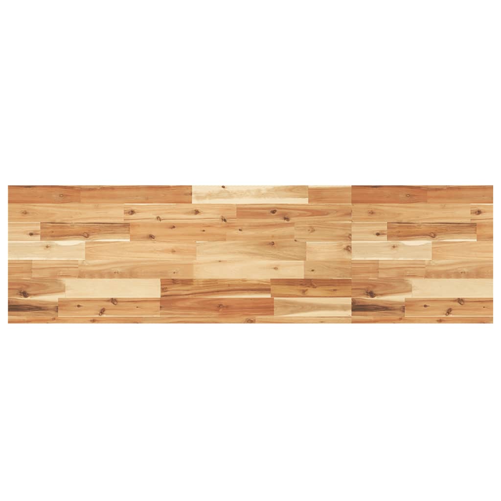 vidaXL Blat de baie finisaj cu ulei, 140x40x4 cm, lemn masiv de acacia
