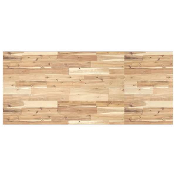 vidaXL kirjutuslaua plaat, t&ouml;&ouml;tlemata, 120 x 60 x 2 cm, akaatsiapuit