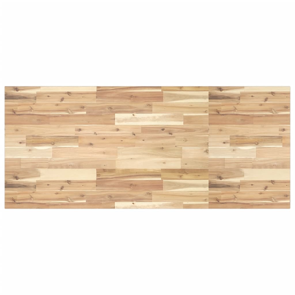 vidaXL Blat de birou netratat, 120x60x2 cm, lemn masiv de acacia
