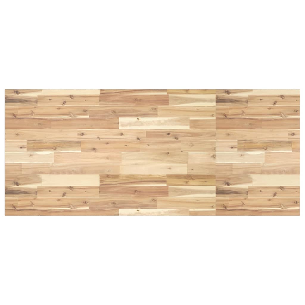 vidaXL Blat de birou netratat, 140x60x2 cm, lemn masiv de acacia