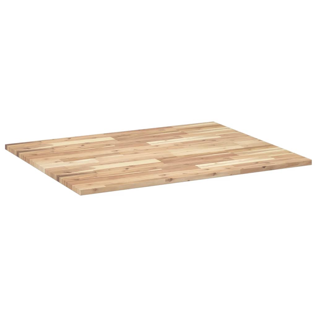 Thumbnail - vidaXL Schreibtischplatte Unbehandelt 100x80x2 cm Massivholz Akazie