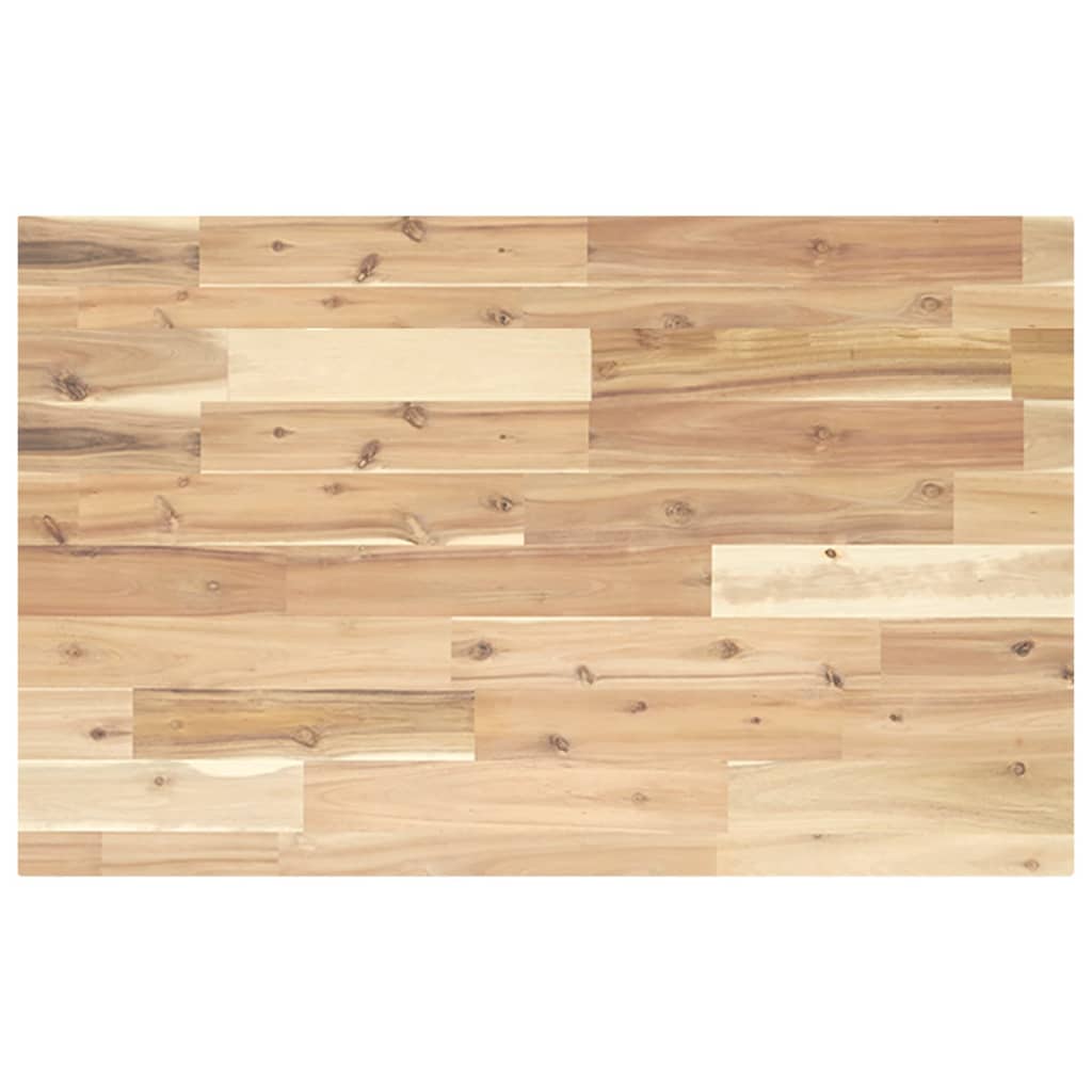 vidaXL Blat de birou netratat, 100x50x4 cm, lemn masiv de acacia