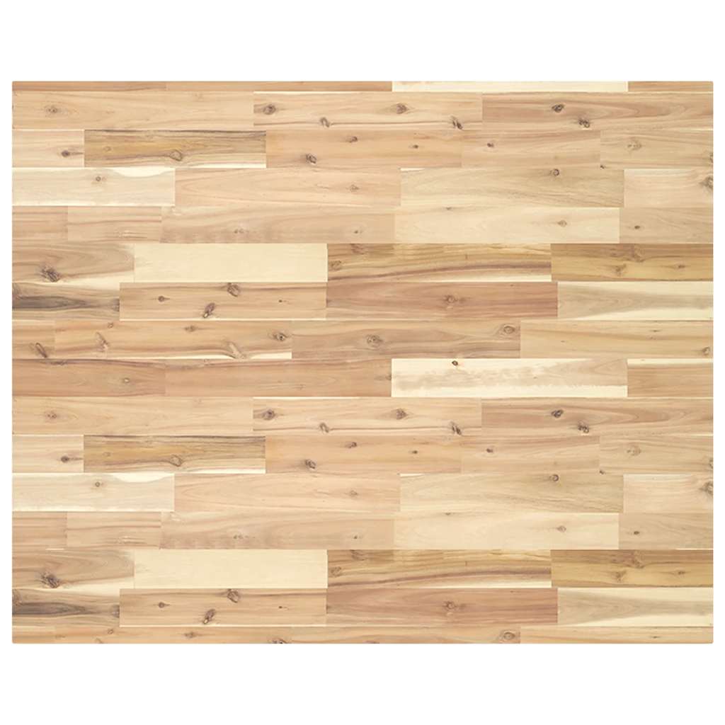 vidaXL Blat de birou netratat, 100x80x4 cm, lemn masiv de acacia