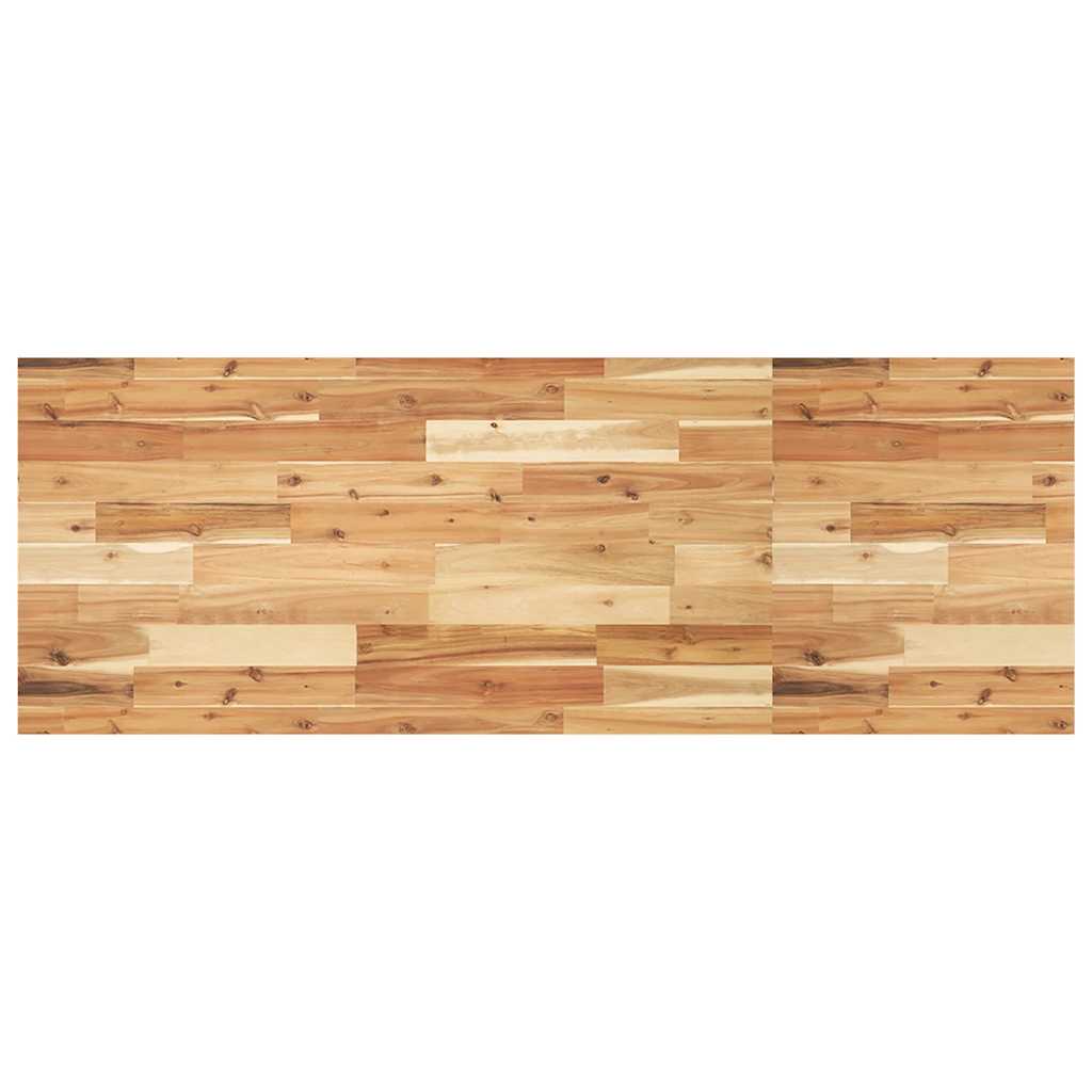 vidaXL Blat de birou finisat cu ulei, 140x50x2 cm, lemn masiv acacia