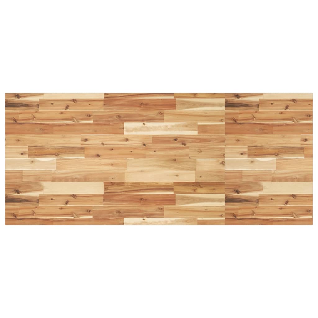 vidaXL Blat de birou finisat cu ulei, 120x60x2 cm, lemn masiv acacia