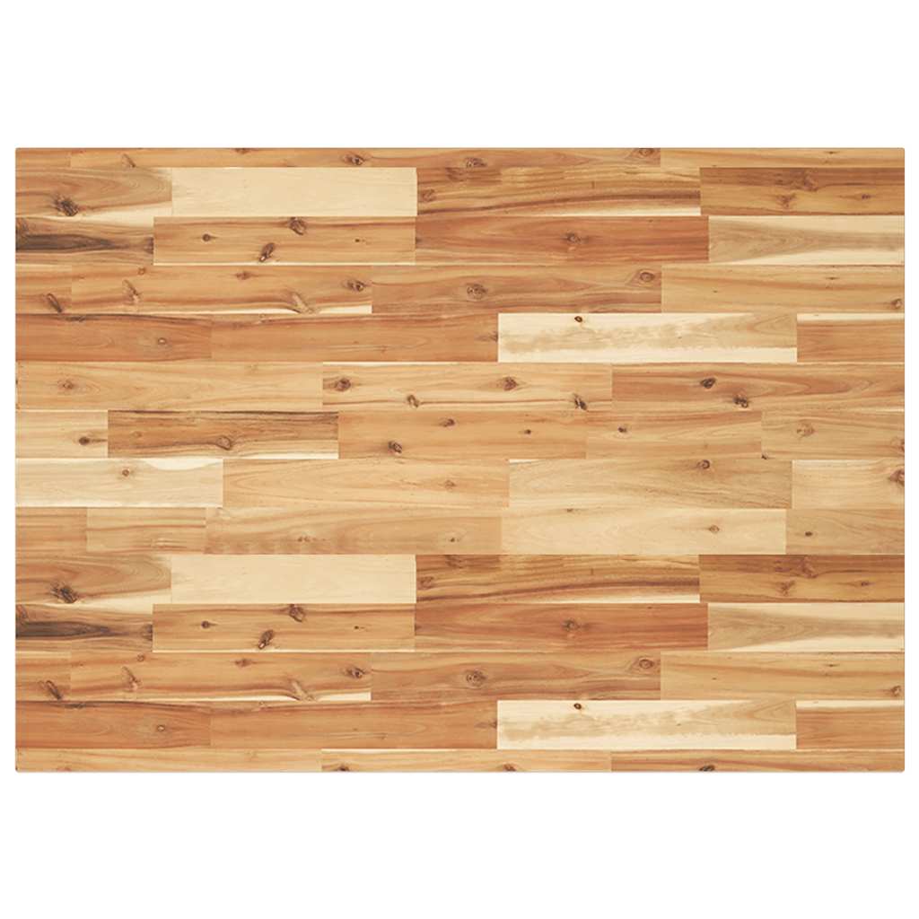 vidaXL Blat de birou finisat cu ulei, 80x70x2 cm, lemn masiv acacia