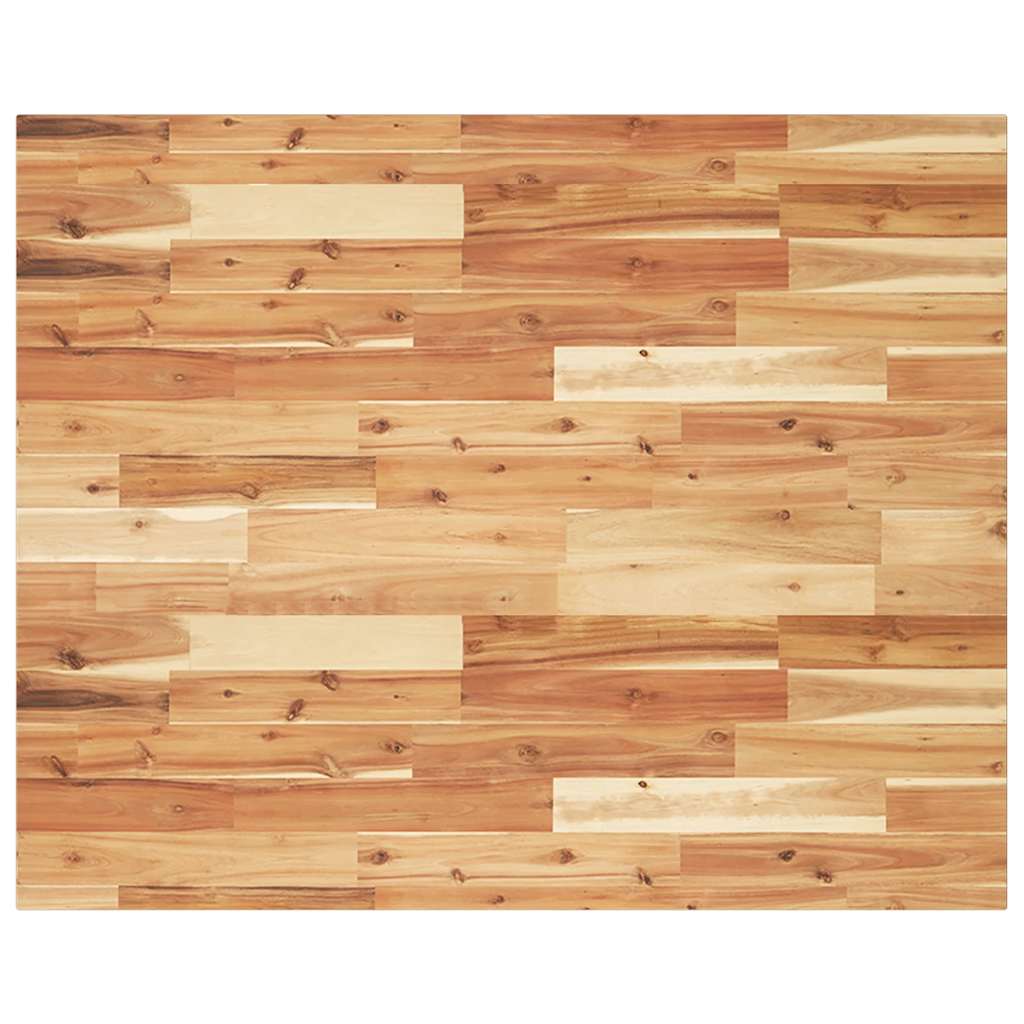 vidaXL Blat de birou finisat cu ulei, 100x80x2 cm, lemn masiv acacia