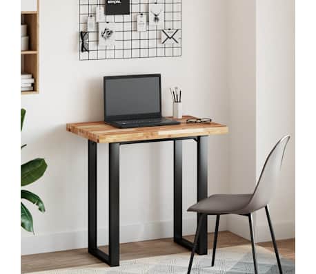 vidaXL Blat de birou finisat cu ulei, 60x50x4 cm, lemn masiv acacia