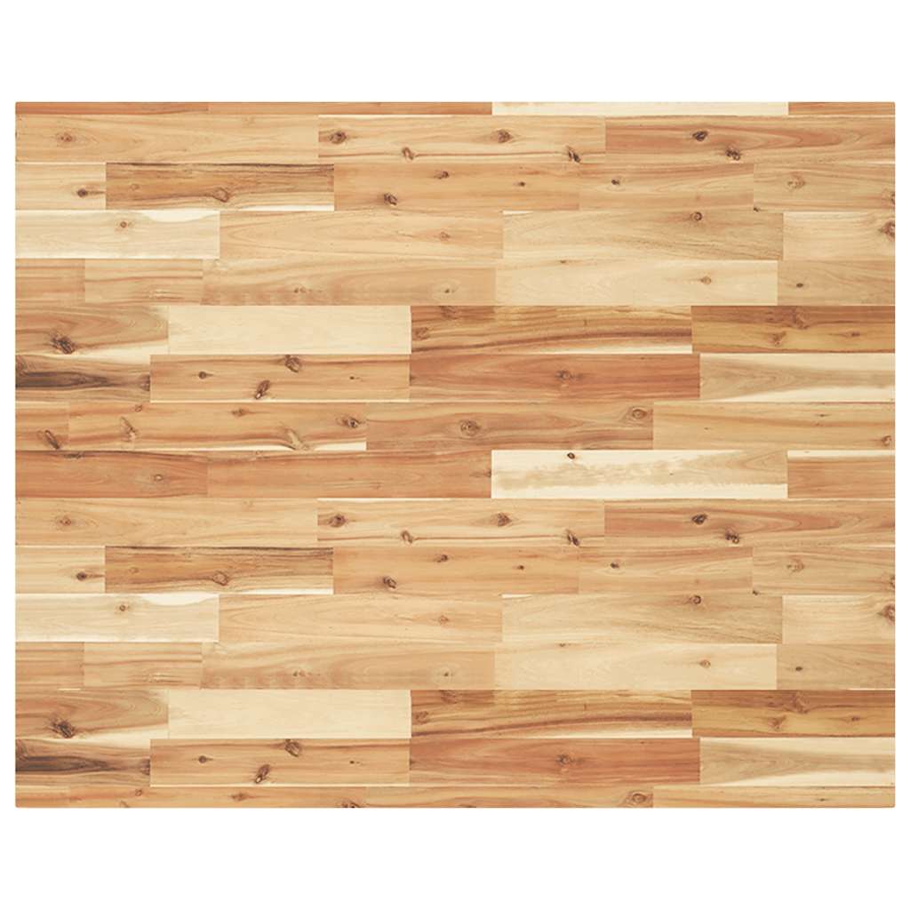 vidaXL Blat de birou finisat cu ulei, 100x80x4 cm, lemn masiv acacia