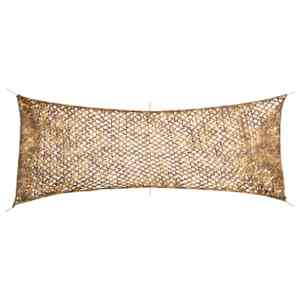 Maskirna mreža z vrečko za shranjevanje 412x144 cm peščena