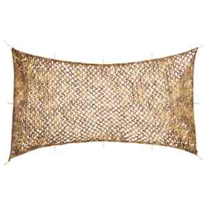 Kamuflažna mreža z torbo za shranjevanje 816x520 cm peščeno rjava