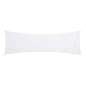 Maskirna mreža z vrečko za shranjevanje 706x140 cm bela