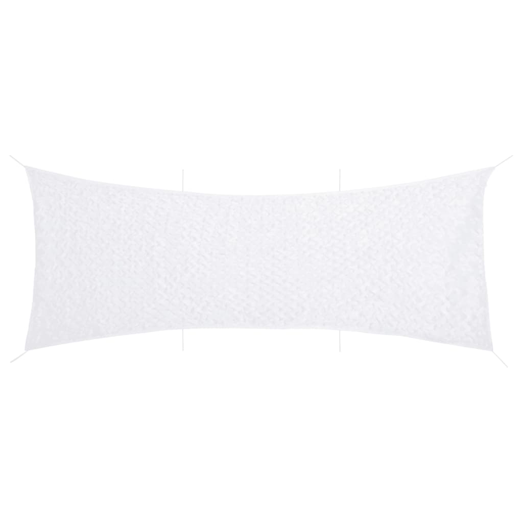 vidaXL Plasă de camuflaj cu geantă de depozitare, alb, 623x203 cm