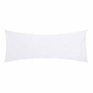 Maskirna mreža z vrečko za shranjevanje 623x203 cm bela