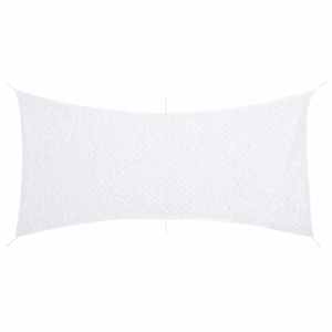 Maskirna mreža z vrečko za shranjevanje 410x285 cm bela