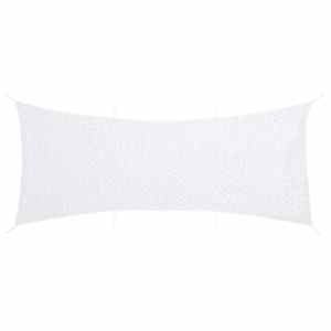 Maskirna mreža z vrečko za shranjevanje 627x290 cm bela