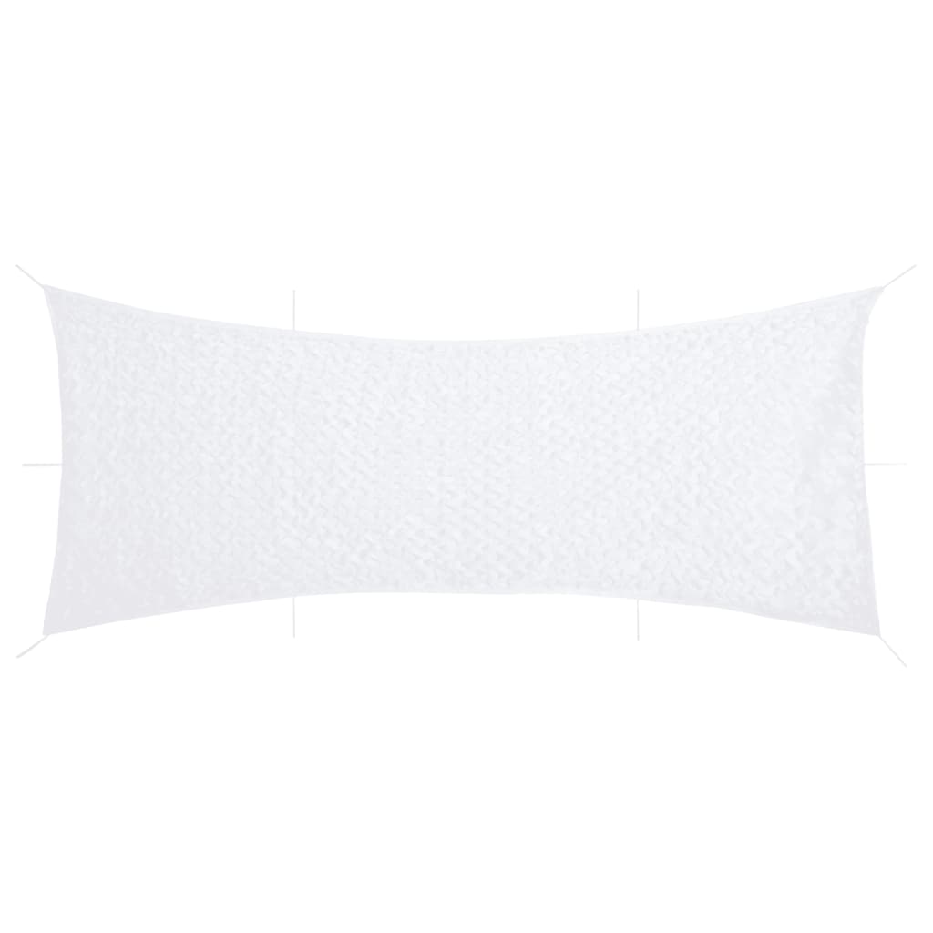 vidaXL Plasă de camuflaj cu geantă de depozitare, alb, 708x423 cm