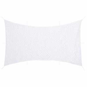 Maskirna mreža z vrečko za shranjevanje 724x515 cm bela