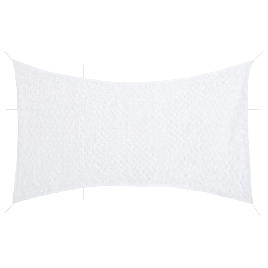 vidaXL Plasa de camuflaj cu sac de depozitare, alb, 729x602 cm