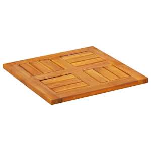 Stolní deska 40 x 40 x 2 cm čtvercová masivní akáciové dřevo - obrázek 4