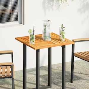 Mizna plošča 60x60x2 cm kvadratna trdna bukovina