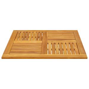 Stolní deska 90 x 90 x 2,2 cm čtvercová masivní akáciové dřevo - obrázek 3