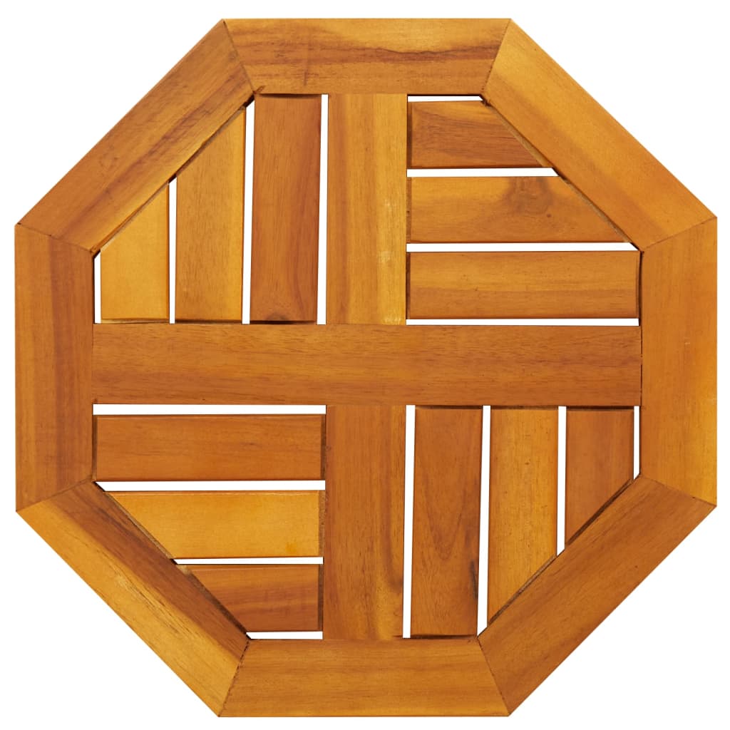 vidaXL Table Top 15.7"x15.7"x0.8"Octagonal Solid Wood Acacia