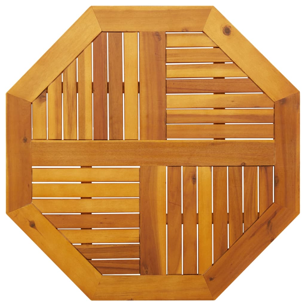 vidaXL Table Top 31.5"x31.5"x0.9"Octagonal Solid Wood Acacia