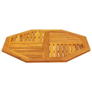 Stolní deska 90 x 90 x 2,2 cm osmihranná masivní akáciové dřevo - obrázek 3