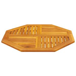 Stolní deska 90 x 90 x 2,2 cm osmihranná masivní akáciové dřevo - obrázek 5