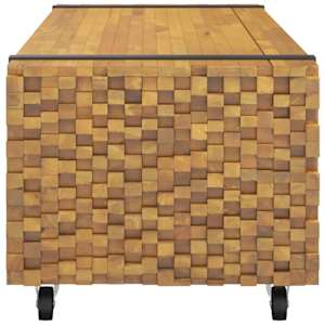 Konferenční stolek 110x45x35 cm masivní teakové dřevo - obrázek 5