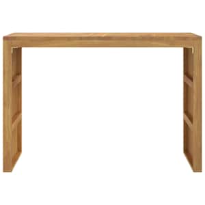 Konzolový stolek 110 x 35 x 75 cm masivní teakové dřevo - obrázek 5