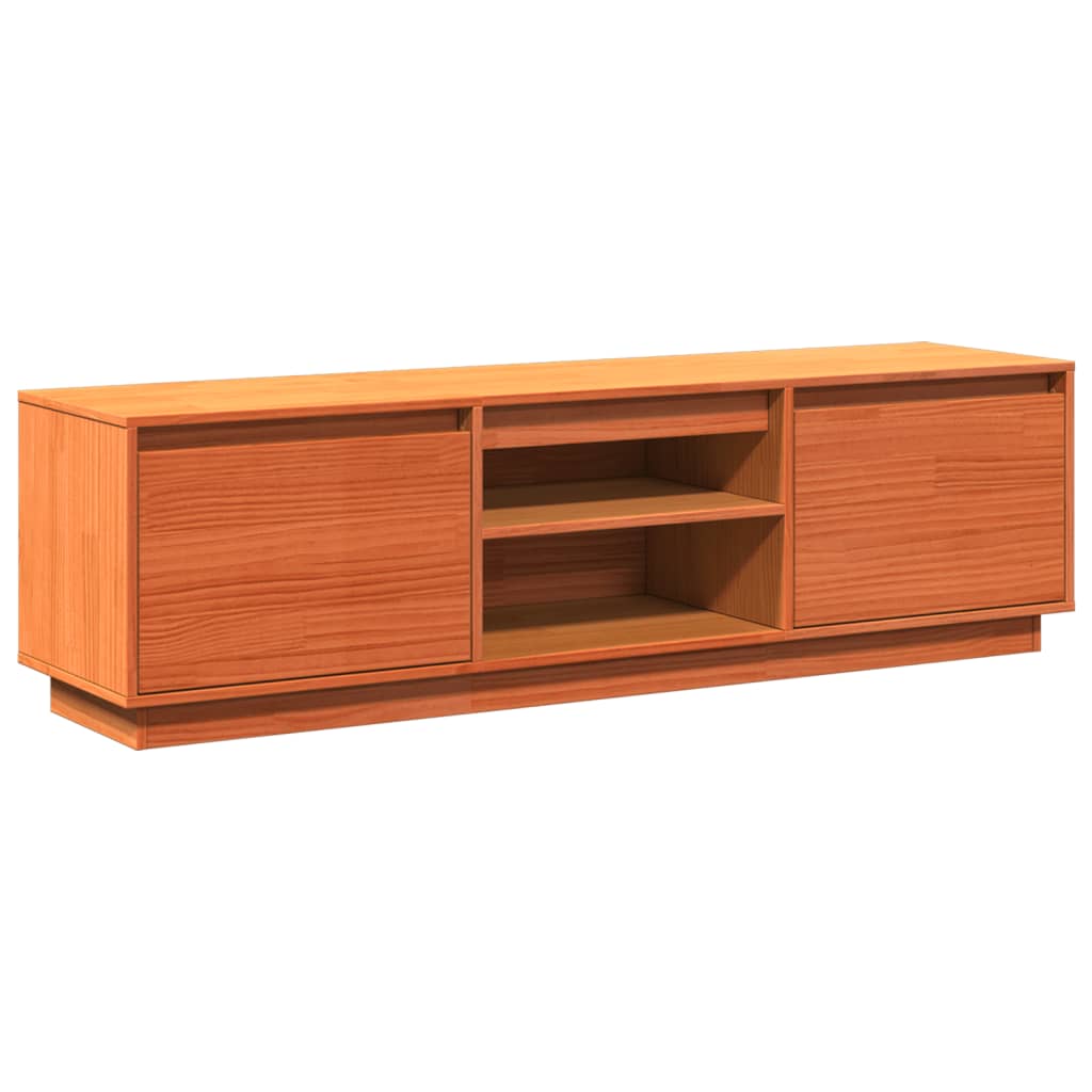 vidaXL TV skĹ™Ă­Ĺ�ka voskovÄ› hnÄ›dĂˇ 140 x 35 x 40 cm masivnĂ­ borovĂ© dĹ™evo