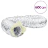 vidaXL isoleeritud ventilatsioonitoru, alumiinium, 6 m &Oslash;12,5 cm