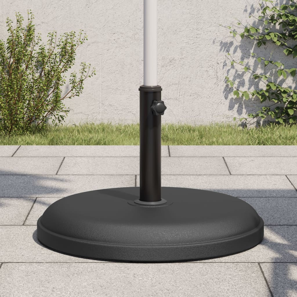 vidaXL Suport umbrelă pentru stâlpi Ø32/35/38 mm, 25 kg, rotund