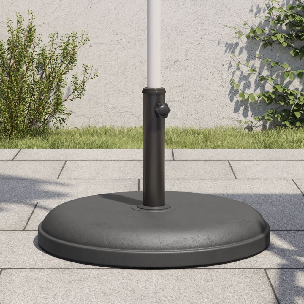 vidaXL Suport umbrelă pentru stâlpi Ø32/35/38 mm, 25 kg, rotund