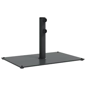 vidaXL p&auml;ikesevarju alus, &Oslash;32/38/48 mm postile, 15 kg, ristk&uuml;lik