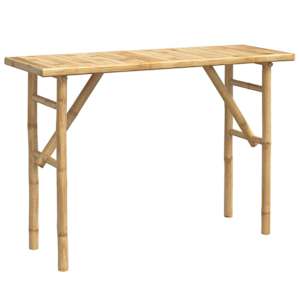 Konzolový stolek 115 x 39 x 75 cm bambus - obrázek 2