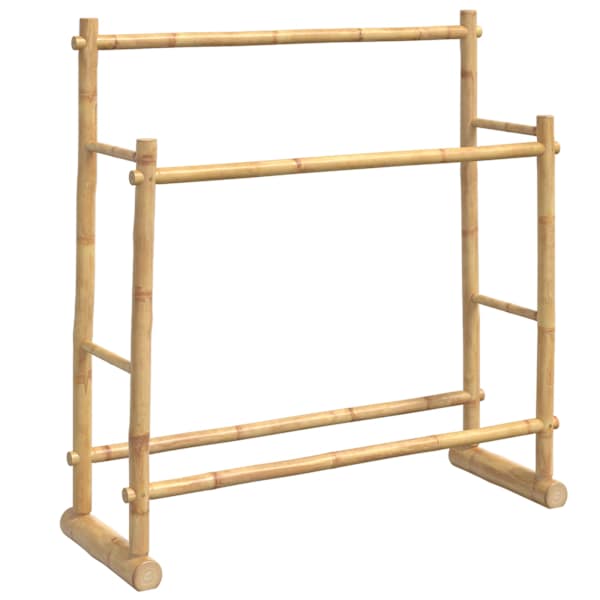 vidaXL riidestange, 100 x 30 x 100 cm, bambus